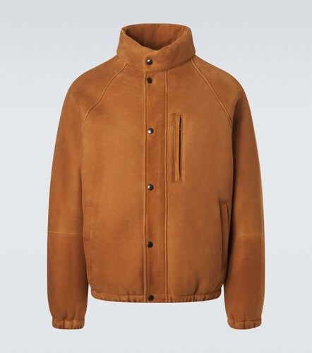 Giacca in suede con shearling - A.Presse - Modalova