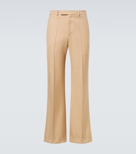 Virgin wool gabardine flared pants - Valentino Garavani - Modalova