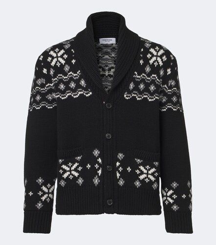 Cárdigan Fair Isle de cachemir - Thom Browne - Modalova