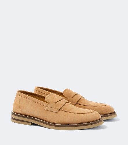 Mocasines de ante - Brunello Cucinelli - Modalova