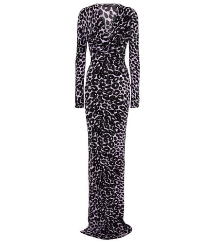 Vestido de fiesta con print de leopardo - Tom Ford - Modalova