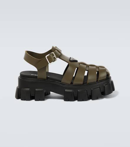 Prada Logo rubber sandals - Prada - Modalova