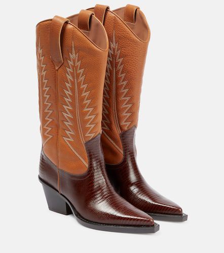 Rosario leather cowboy boots - Paris Texas - Modalova