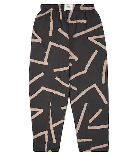 Printed cotton jersey sweatpants - Bobo Choses - Modalova