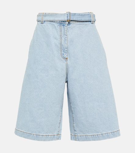 Etro Embroidered denim shorts - Etro - Modalova