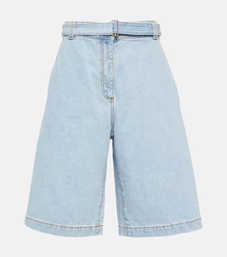 Etro Short brodé en jean - Etro - Modalova