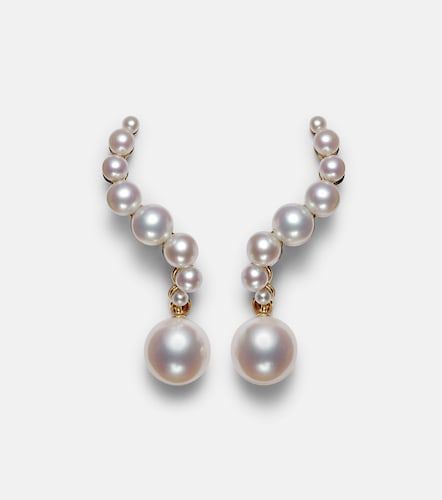 Orecchini in 14kt con perle - Mateo - Modalova