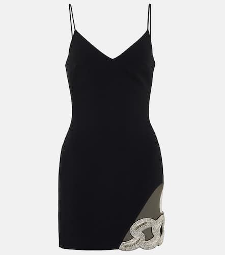 Chain-embellished minidress - David Koma - Modalova