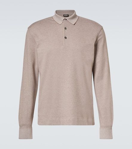 Zegna Jersey polo de algodón - Zegna - Modalova
