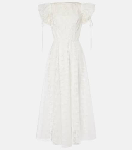 Rodarte Floral silk lace midi dress - Rodarte - Modalova