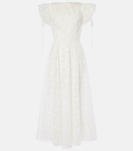 Rodarte Floral silk lace midi dress - Rodarte - Modalova