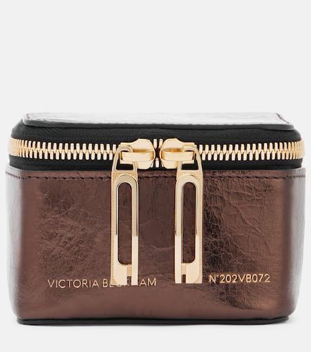 Pochette Micro in pelle metallizzata - Victoria Beckham - Modalova