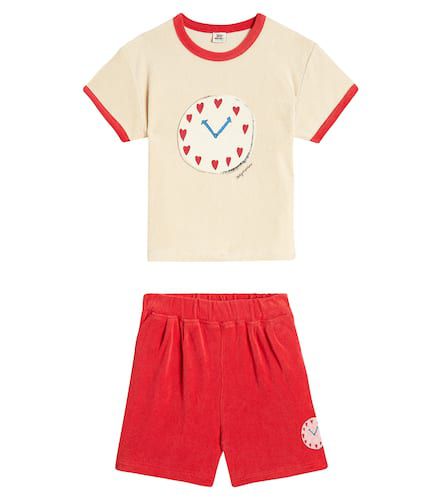 Set Watch de camiseta y shorts de felpa - Jellymallow - Modalova