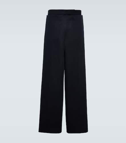 Cotton twill wide-leg pants - Bottega Veneta - Modalova