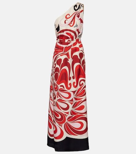 Abito lungo Roy Phoenix in twill di seta - La DoubleJ - Modalova