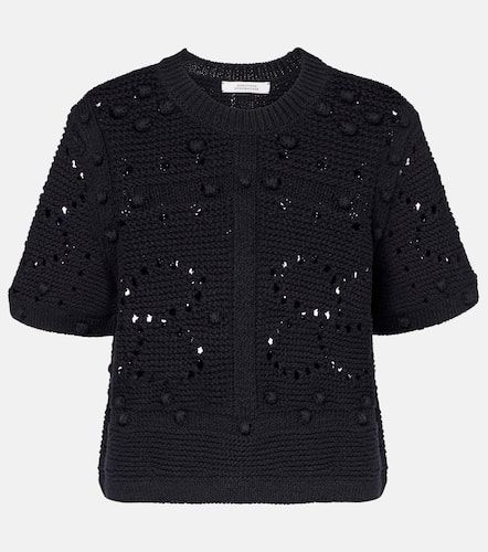 Bohemian Mood open-knit cotton-blend top - Dorothee Schumacher - Modalova