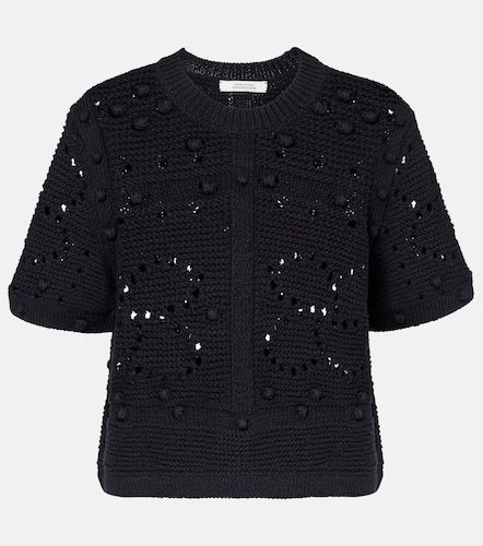 Open-knit cotton-blend top - Dorothee Schumacher - Modalova