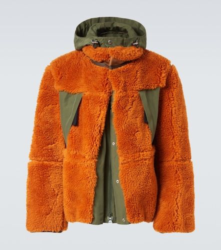 Sacai Giacca in misto lana e canvas - Sacai - Modalova
