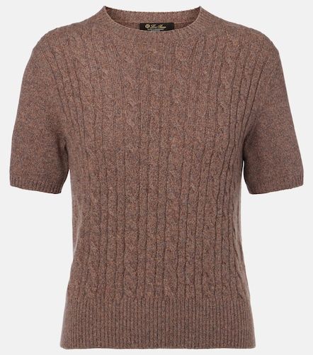 Pullover Treccia in cashmere a trecce - Loro Piana - Modalova
