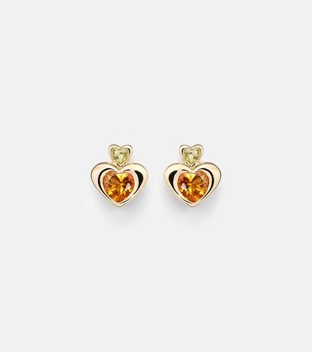 Kt single earring with citrine and peridot - Roxanne First - Modalova