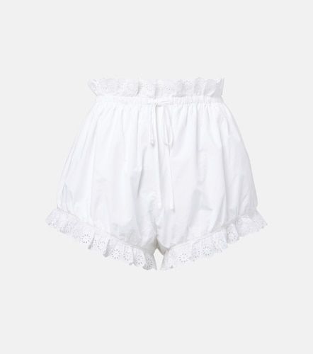 Shorts Ezra de algodón con bordado inglés - Posse - Modalova