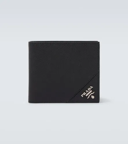 Cartera de piel Saffiano con logo - Prada - Modalova