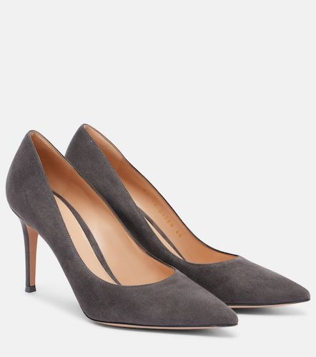 Gianvito 85 suede pumps - Gianvito Rossi - Modalova