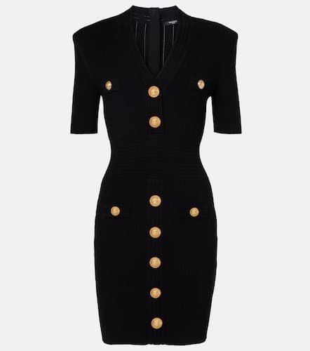 Balmain Minikleid aus Strick - Balmain - Modalova