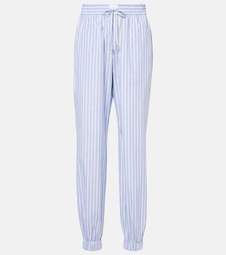 Striped cotton pajama pants - The Attico - Modalova