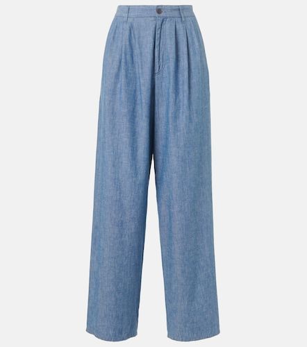 Pantalones anchos Rufos de sarga - The Row - Modalova