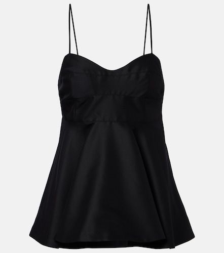 Róhe Top bustier Peplum in lana e seta - Rohe - Modalova
