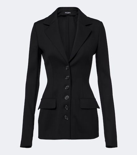Blazer en mezcla de lana - Dolce&Gabbana - Modalova