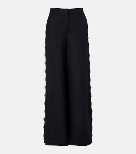 Simkhai Linen-blend wide-leg pants - Simkhai - Modalova