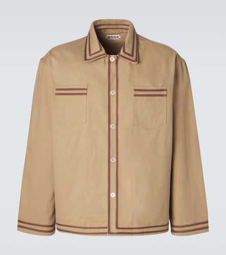 Bode Camicia in twill di cotone - Bode - Modalova