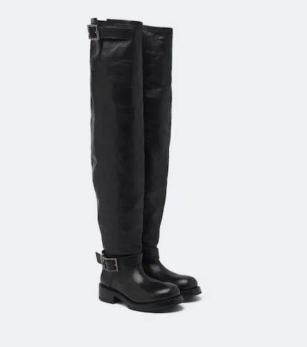 Botas mosqueteras de piel - Balenciaga - Modalova