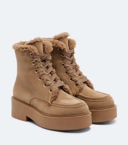 Schnürstiefel Kiso mit Shearling - Gianvito Rossi - Modalova