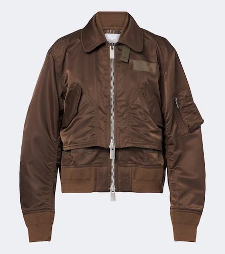 Layered technical bomber jacket - Sacai - Modalova