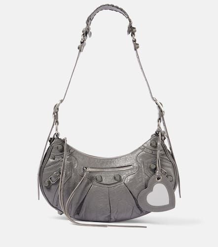 Le Cagole Small leather shoulder bag - Balenciaga - Modalova