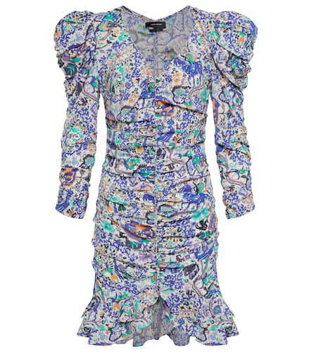 Bireya printed silk-blend minidress - Isabel Marant - Modalova