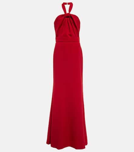 Draped halter crÃªpe gown - Elie Saab - Modalova