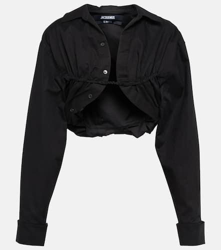 La Chemise Machou cotton and linen shirt - Jacquemus - Modalova