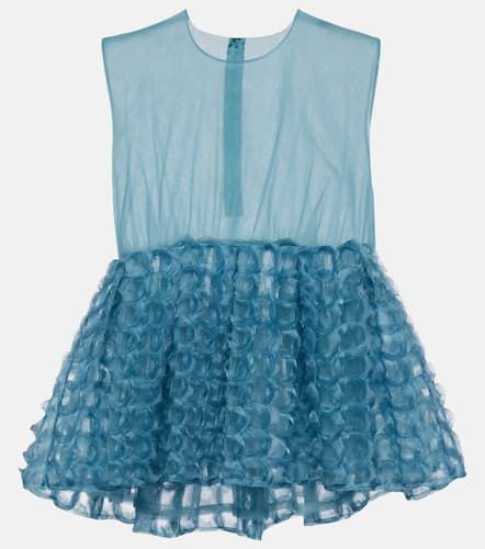 Noir Kei Ninomiya Ruffled tulle top - Noir Kei Ninomiya - Modalova