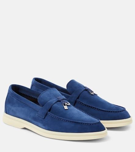 Summer Charms Walk suede moccasins - Loro Piana - Modalova