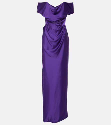Off-shoulder bustier satin gown - Vivienne Westwood - Modalova
