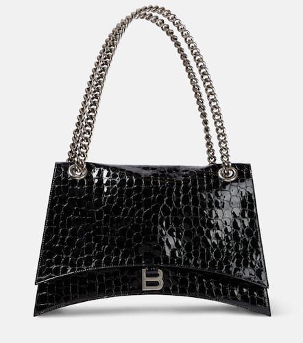 Crush Large leather shoulder bag - Balenciaga - Modalova