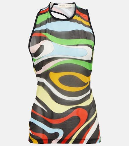 Pucci Marmo jersey tank top - Pucci - Modalova