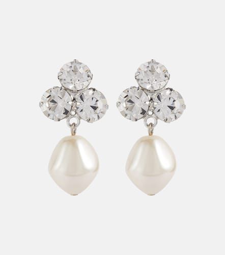 Tatiana crystal-embellished earrings - Jennifer Behr - Modalova