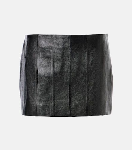 Khaite Meelar leather miniskirt - Khaite - Modalova