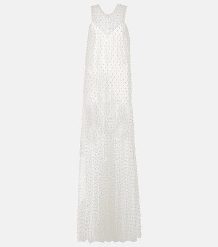 Norma Kamali Embellished mesh gown - Norma Kamali - Modalova