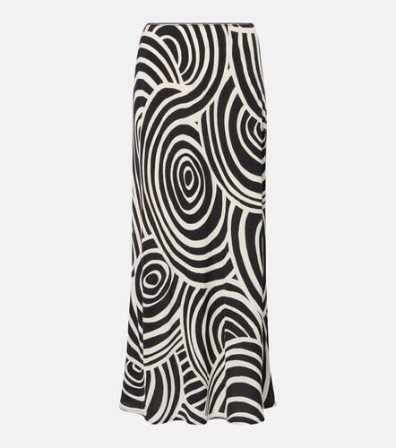 Ardith printed crÃªpe de chine midi skirt - Rixo - Modalova